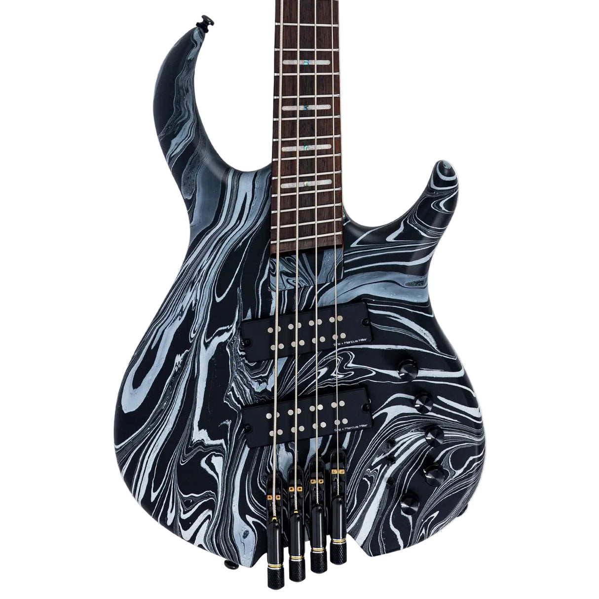 Sire Marcus Miller M6 Headless Bass Guitar - Black Swirl