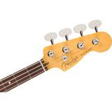 Fender American Professional Classic Precision Electric Bass Guitar, Rosewood Fingerboard - Faded Sherwood Green Metallic