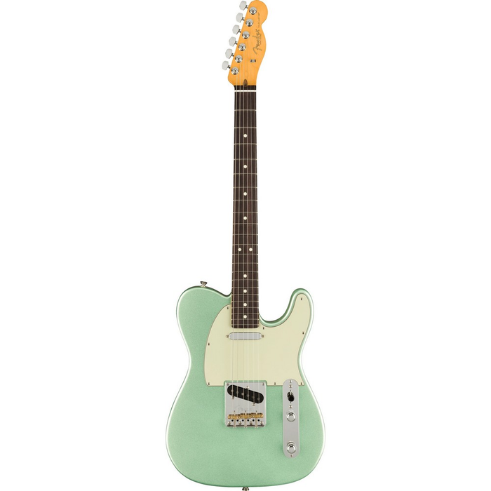 Fender American Pro II Telecaster Electric Guitar - Mystic Surf Green with Rosewood Fretboard - New