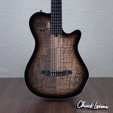 Godin MultiAc Grand Concert SA Nylon String Acoustic-Electric Guitar - Trans Black - CHUCKSCLUSIVE - #25311330