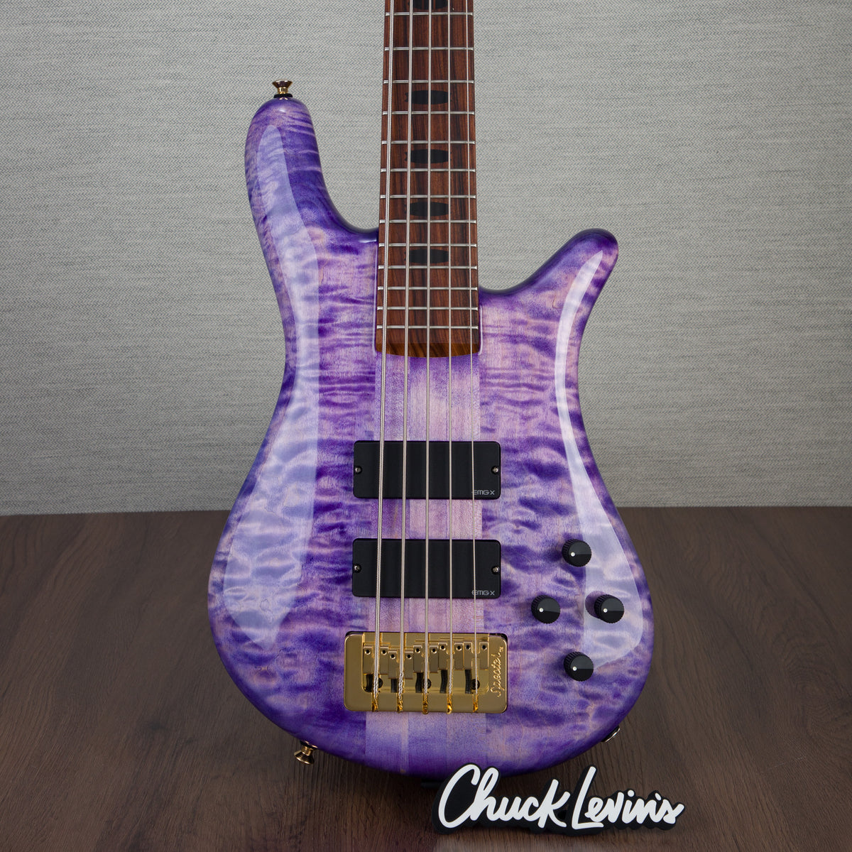 Spector 5 String Spector USA NS5 5-String Bass Guitar - Ultra Violet - #629 – Chuck ...