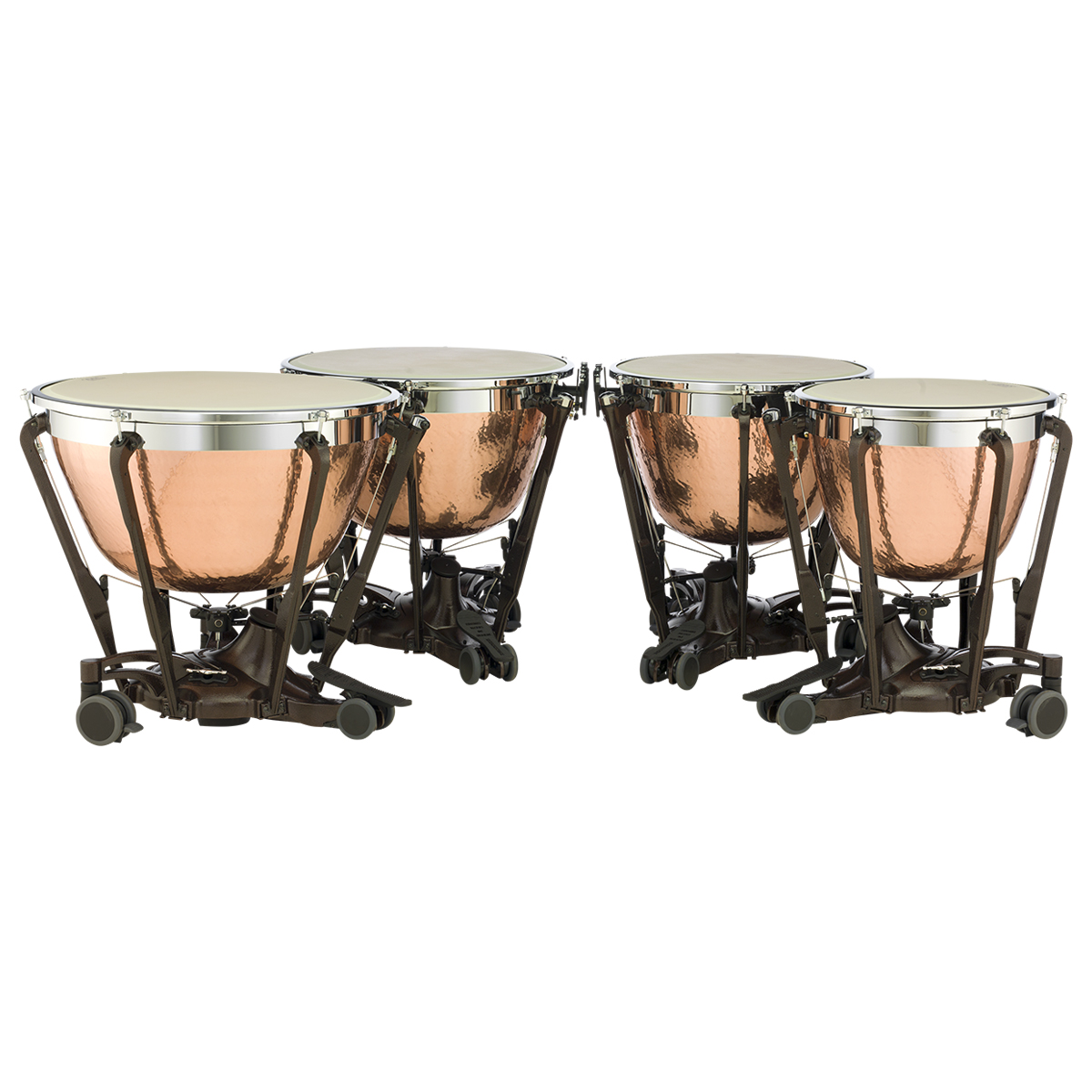 Adams Professional Generation II Timpani, Set of Four - Polished Copper
