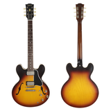 Gibson 1961 ES-335 VOS Reissue Semi Hollow Body Guitar - Vintage Burst - New