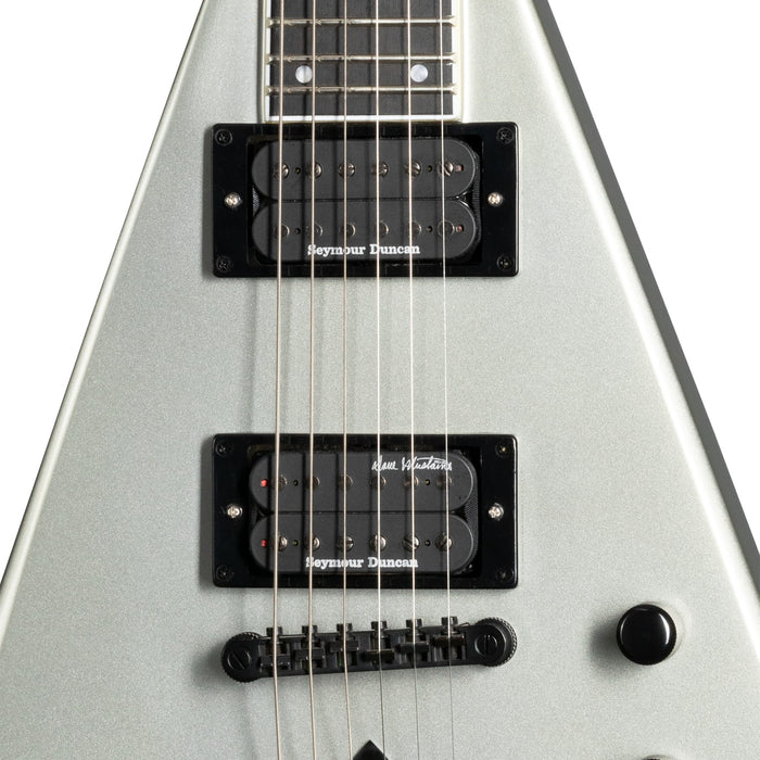 Kramer Dave Mustaine Vanguard Signature Electric Guitar - Silver Metallic