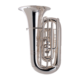 Adams 4/4 Size Bb Tuba - Silver Plated