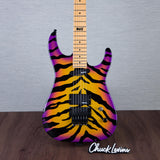 Badlands Limited Edition GX1 Sunset Tiger HS Electric Guitar - CHUCKSCLUSIVE - #US24EAS003