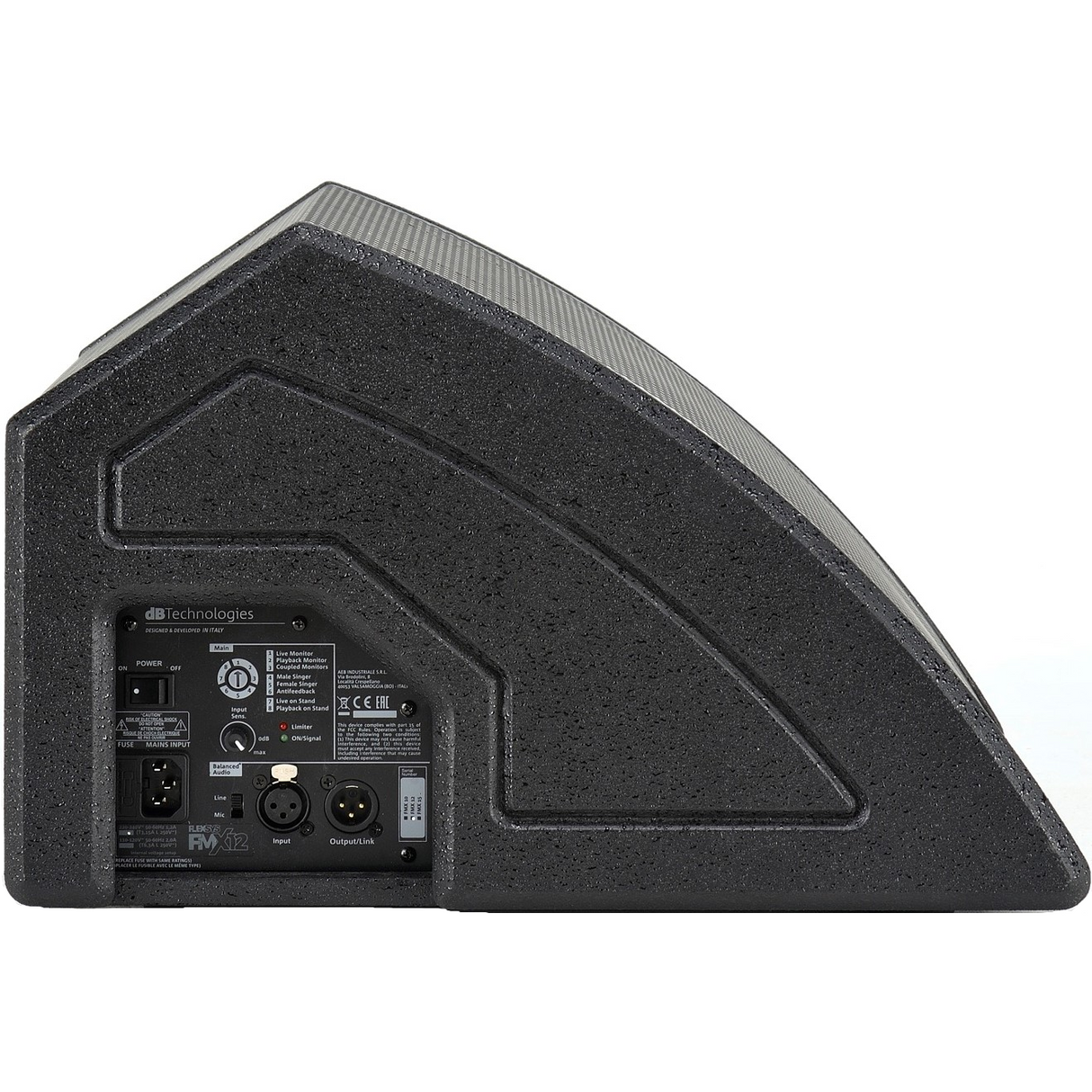 dBTechnologies FMX12 12-Inch Powered 2-Way Floor Monitor - New