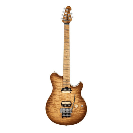 Ernie Ball Music Man Axis Electric Guitar - Honey Pot Quilt Satin