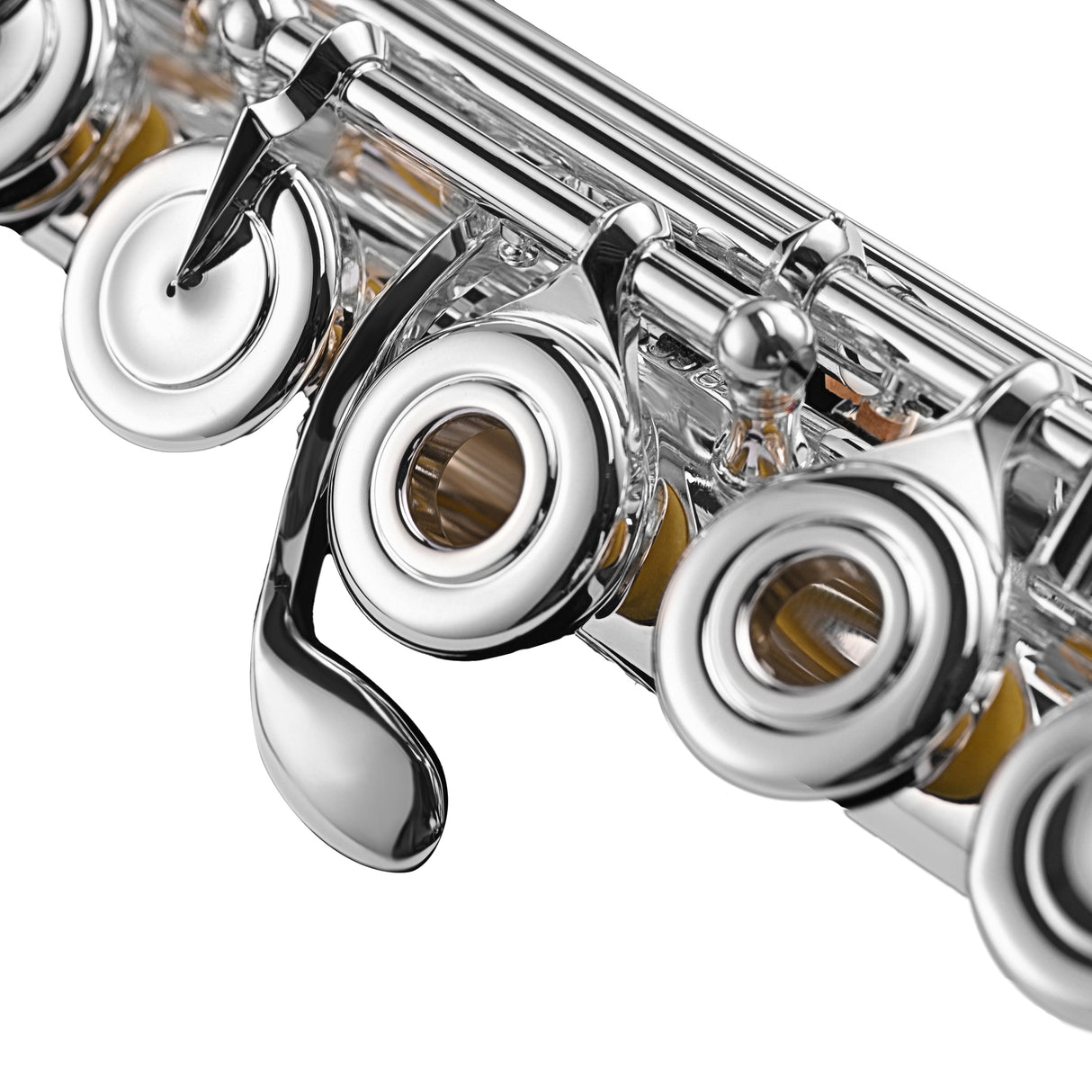 Di Zhao DZ801BOF (700 Series) Solid Silver Flute - Offset G, B Foot