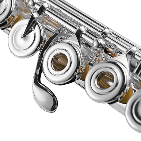 Di Zhao DZ801BOF (700 Series) Solid Silver Flute - Offset G, B Foot