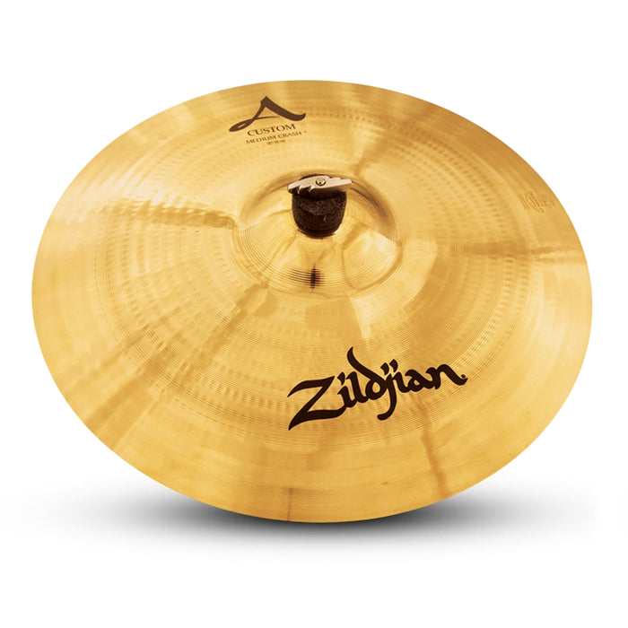 Zildjian 18" A Custom Medium Crash Cymbal - New,18 Inch