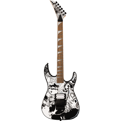 Jackson X Series Dinky® DK1 H, Laurel Fingerboard Electric Guitar - Skull Kaos