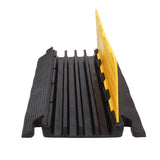 ProX XCP-4CH MK2 4-Channel Rubber Cable Protector Ramp Speed Bump Cover Indoor Outdoor