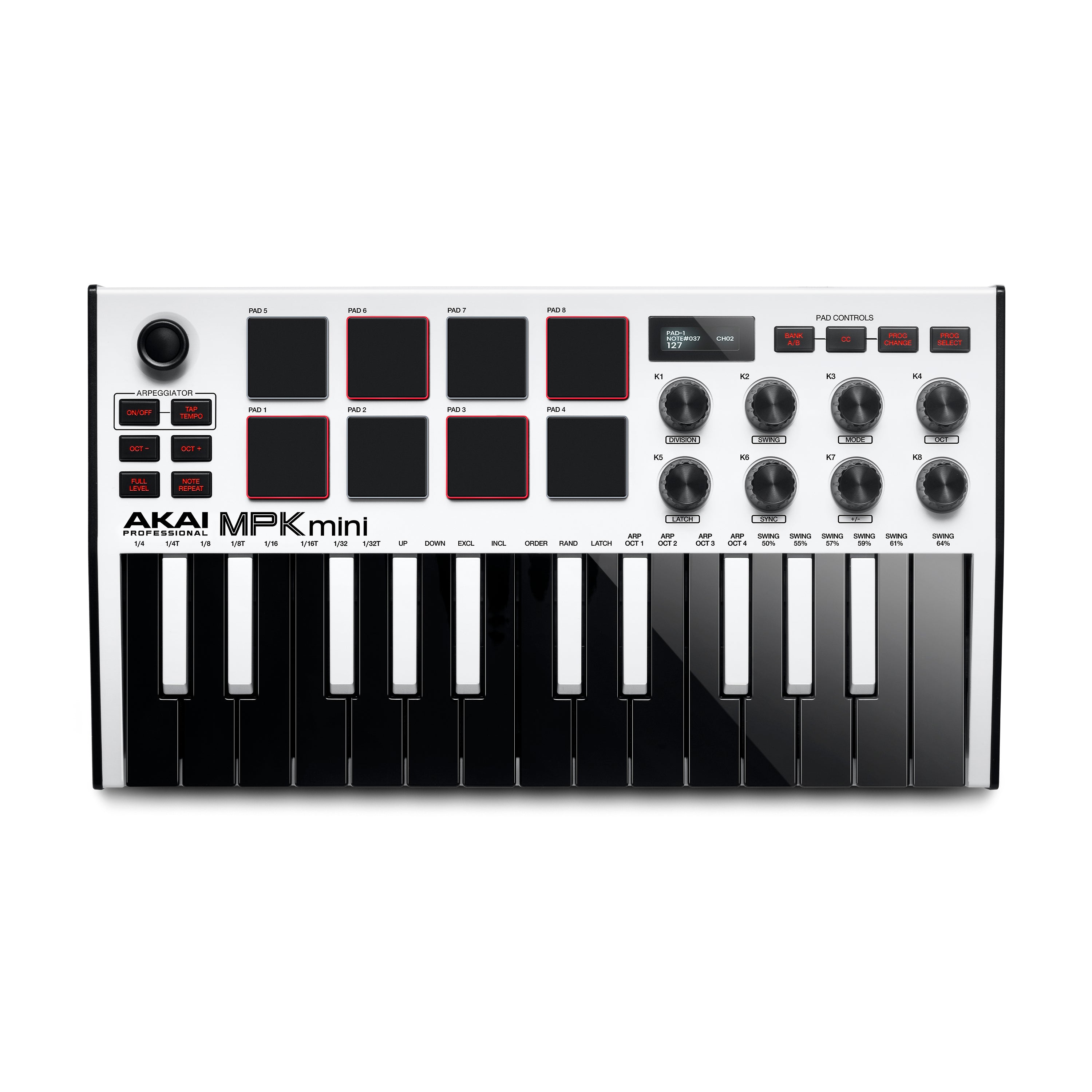 AKAI Professional MPK mini MK3 25鍵盤 midi Akai Professional MPK Mini MK III 25-key Keyboard Controller