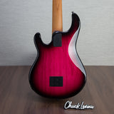 Music Man StingRay Special 5-String Bass Guitar - Raspberry Burst - #K00853