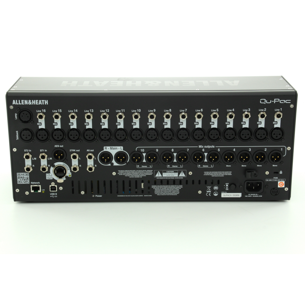 Allen & Heath QU-PAC-32 Rack Mountable Digital Mixing System