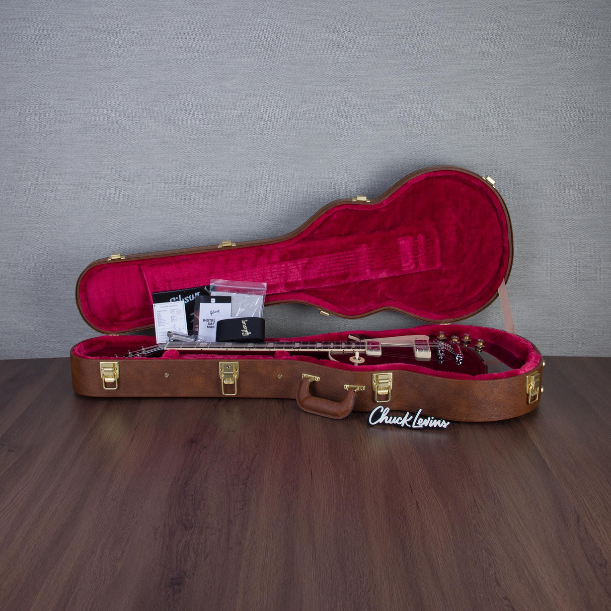 Gibson Les Paul 70s Deluxe Electric Guitar - Wine Red - #225250146