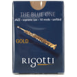 Rigotti RG.JSS Gold Jazz Soprano Saxophone Reeds - 2.5 Medium (10-Pack)