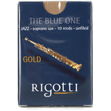 Rigotti RG.JSS Gold Jazz Soprano Saxophone Reeds - 2.5 Medium (10-Pack)