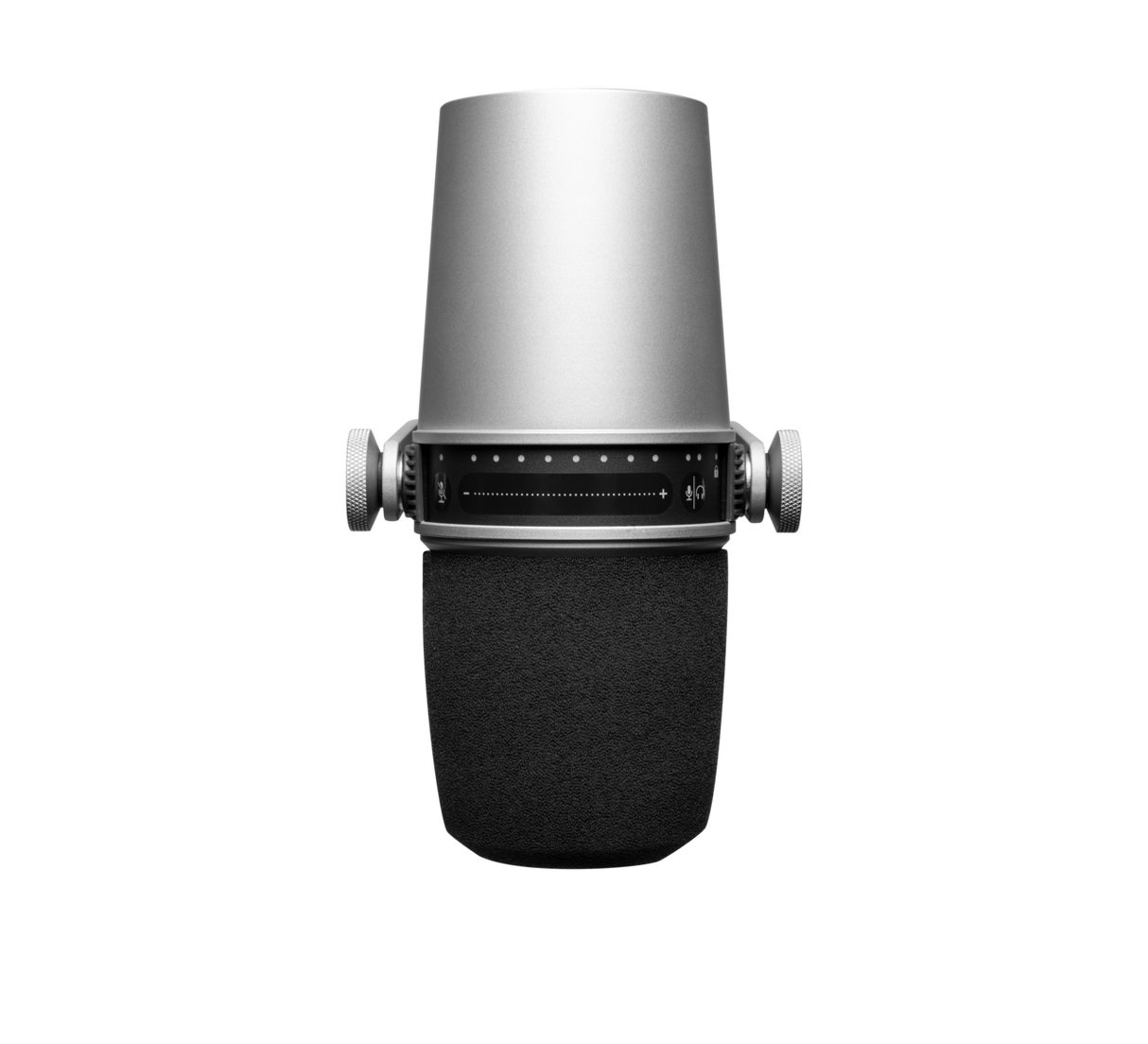 Shure MV7+-W Podcasting Bundle with Boom Arm and Headphones - White