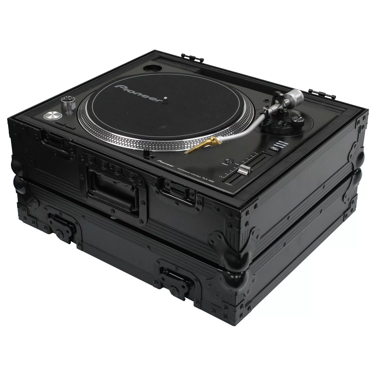 Odyssey FZ1200BL Universal Turntable Flight Case - Black - New
