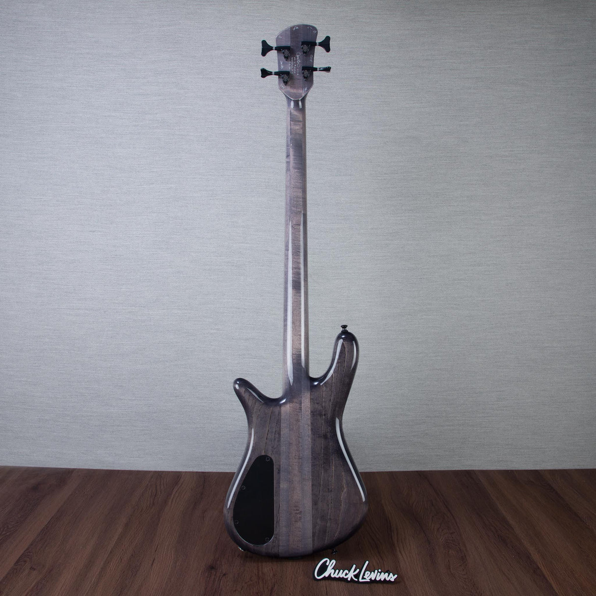 Spector USA Custom NS-2 Electric Bass Guitar - Roswell Grey - CHUCKSLUSIVE - #2228