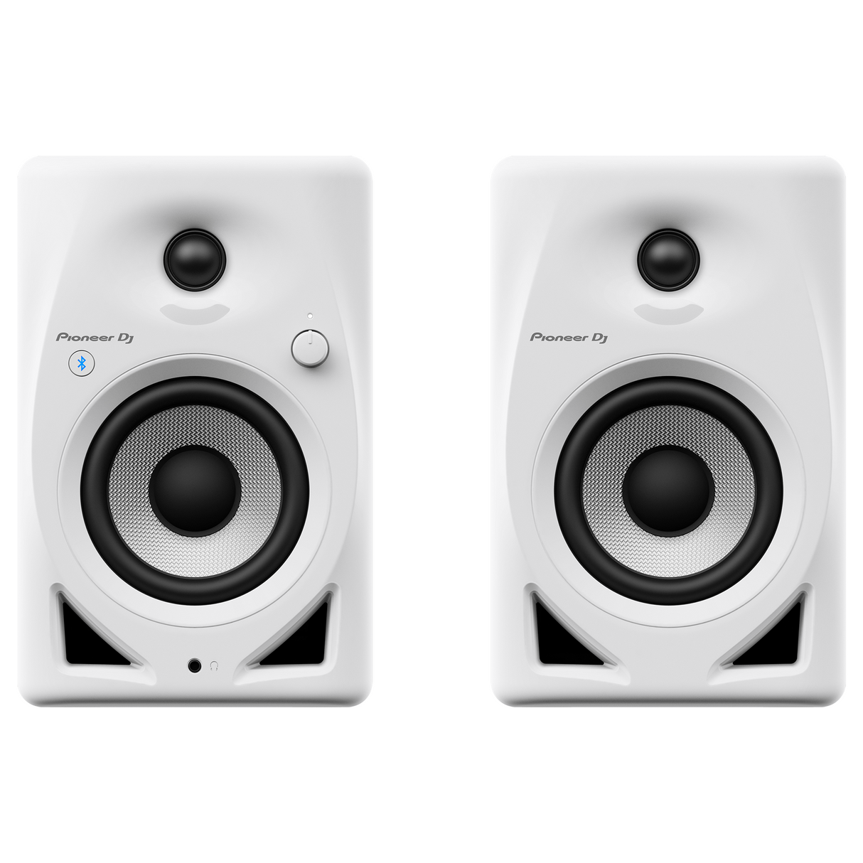 Pioneer DJ DM-40D-BT-W 4-inch Desktop Active Monitor Speaker Pair
