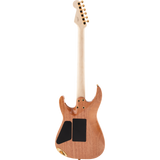 Charvel Pro-Mod DK24 HH FR M Mahogany With Quilt Maple Electric Guitar - Dark Amber - Mint, Open Box