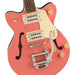 Grestch G2655T Streamliner JR. Double-Cut With Bigsby Semi-Hollow Electric Guitar - Coral - New