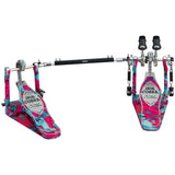 TAMA 50th Anniversary Iron Cobra 900 Power Glide Double Bass Drum Pedal - Coral Swirl HP900PWMCS