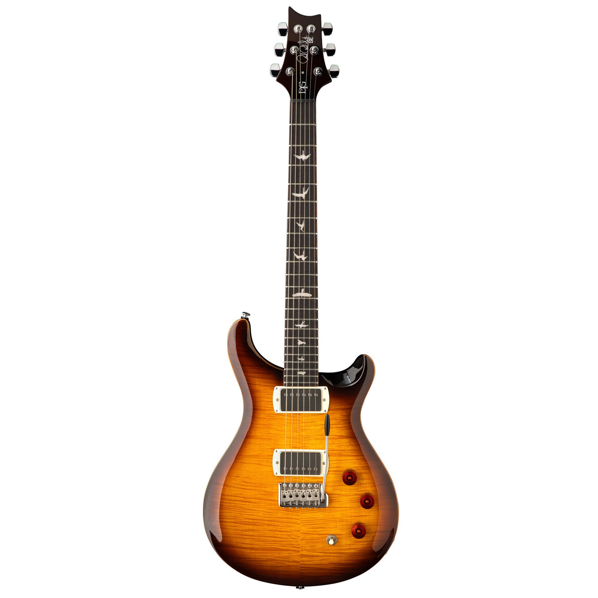 PRS SE DGT Birds Electric Guitar - McCarty Tobacco Sunburst