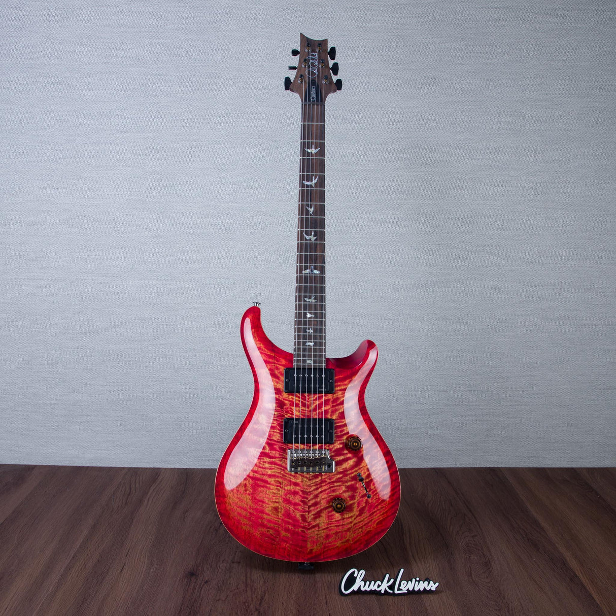 PRS Custom 24 Mango/Ziricote Electric Guitar - Blood Orange - #0422098