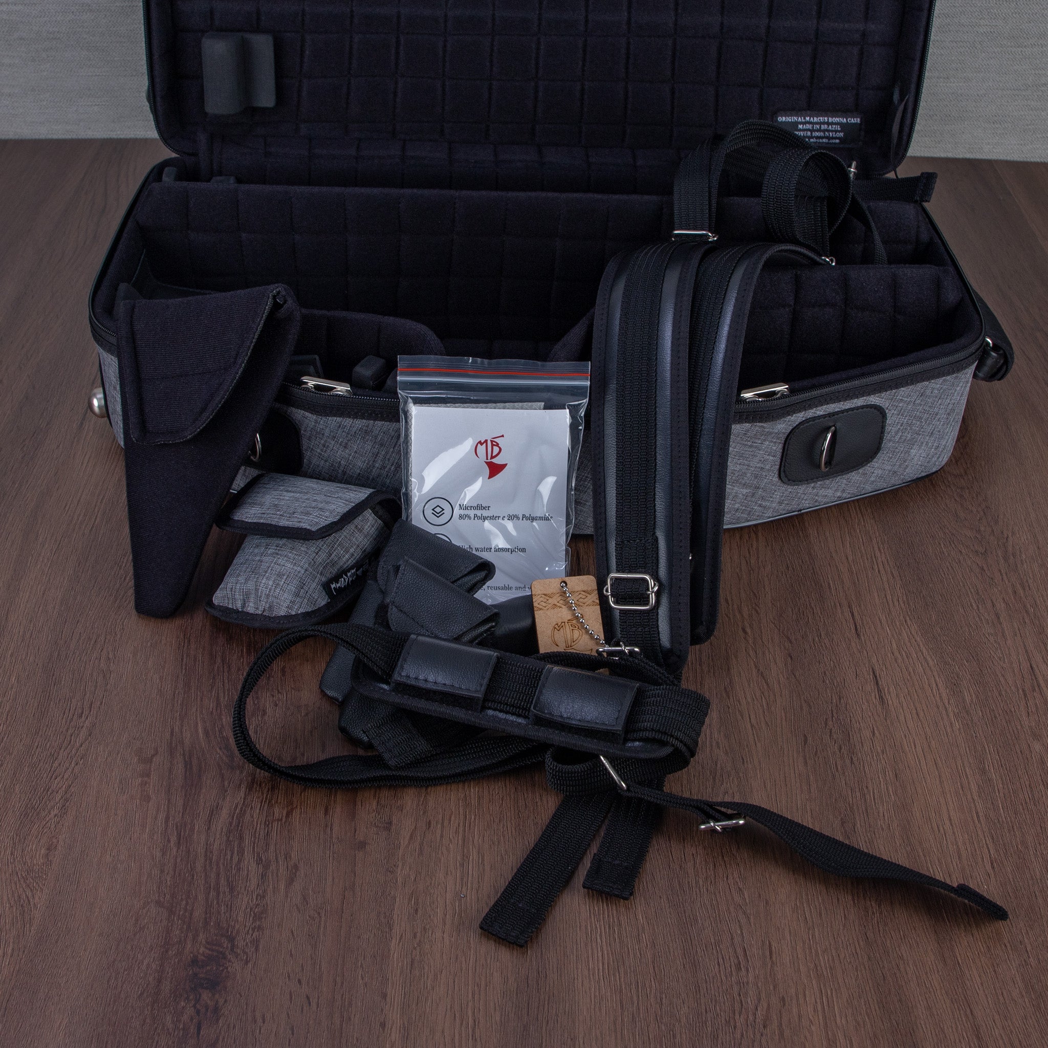 Marcus Bonna Double Case for Alto and Soprano Sax with Curved