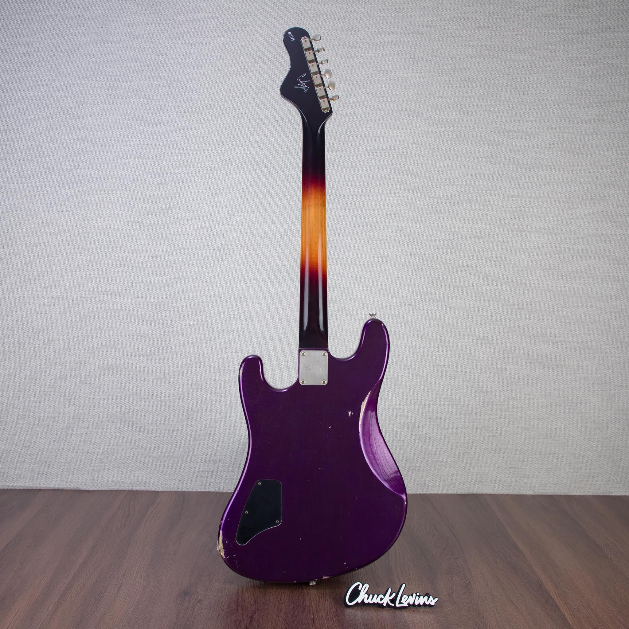 Castedosa Conchers Baritone Electric Guitar - Purple Metallic