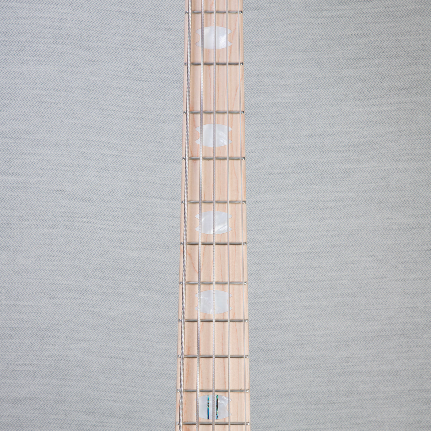 Spector Euro5LT Spalted Maple Bass Guitar - Fire Red Burst - CHUCKSCLUSIVE - #]C121SN 21098