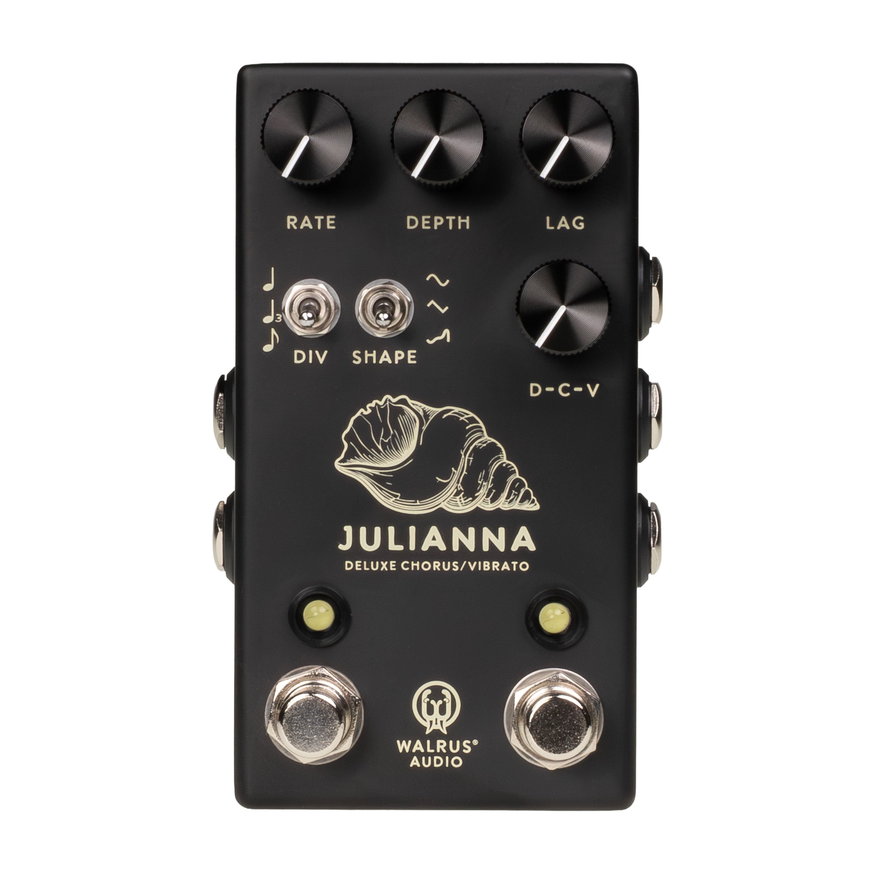 Walrus Audio Julianna Deluxe Chorus Vibrato Pedal, Black