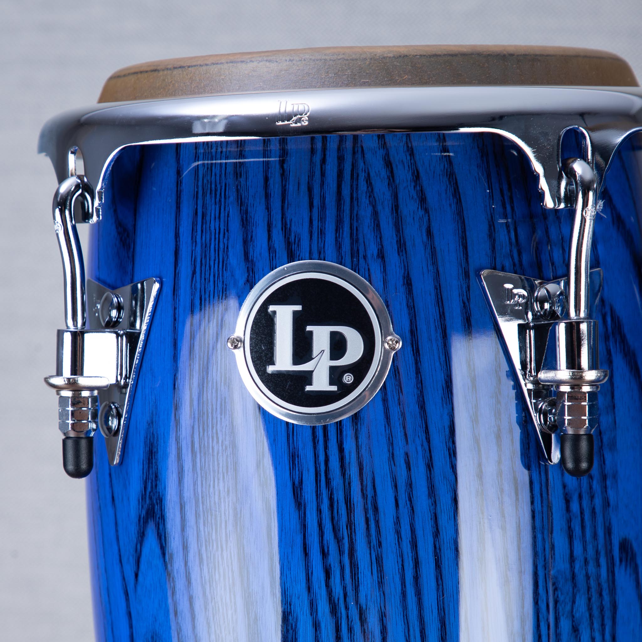 LP Galaxy Giovanni Junior Wood Conga Set with Stand - Blue Ash