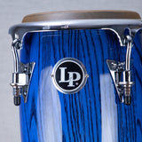 LP Galaxy Giovanni Junior Wood Conga Set with Stand - Blue Ash - CHUCKSCLUSIVE