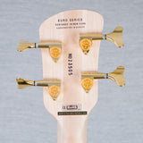 Spector Euro 4 LT Solid Korina Wings Electric Bass Guitar - Natural Satin - CHUCKSCLUSIVE - #NB23505