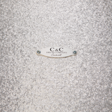 C&C Drums Player Date II Big Band 3-Piece Shell Pack - Silver Sparkle Wrap