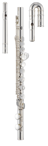 Jupiter JAF1000X Straight And Curved Headjoint Alto Flute W/ Case