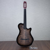 Godin MultiAc Grand Concert SA Nylon String Acoustic-Electric Guitar - Trans Black - CHUCKSCLUSIVE - #24311170