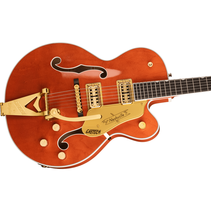 Grestch G6120TG Players Edition Nashville Hollowbody Guitar - Orange Stain - New