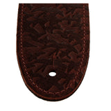 PRS 2.5-Inch Leather Bird Swarm Strap - Rust