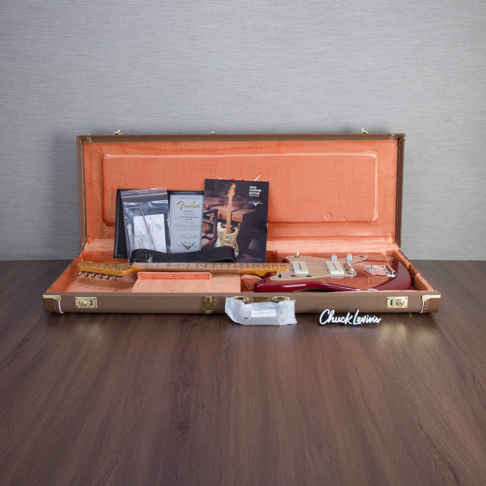 Fender Custom Shop Limited Edition Jazzmaster Relic - Cimarron Red