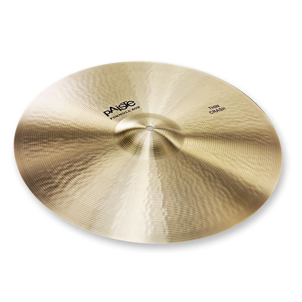 Paiste 22" Formula 602 Classic Thin Crash Cymbal