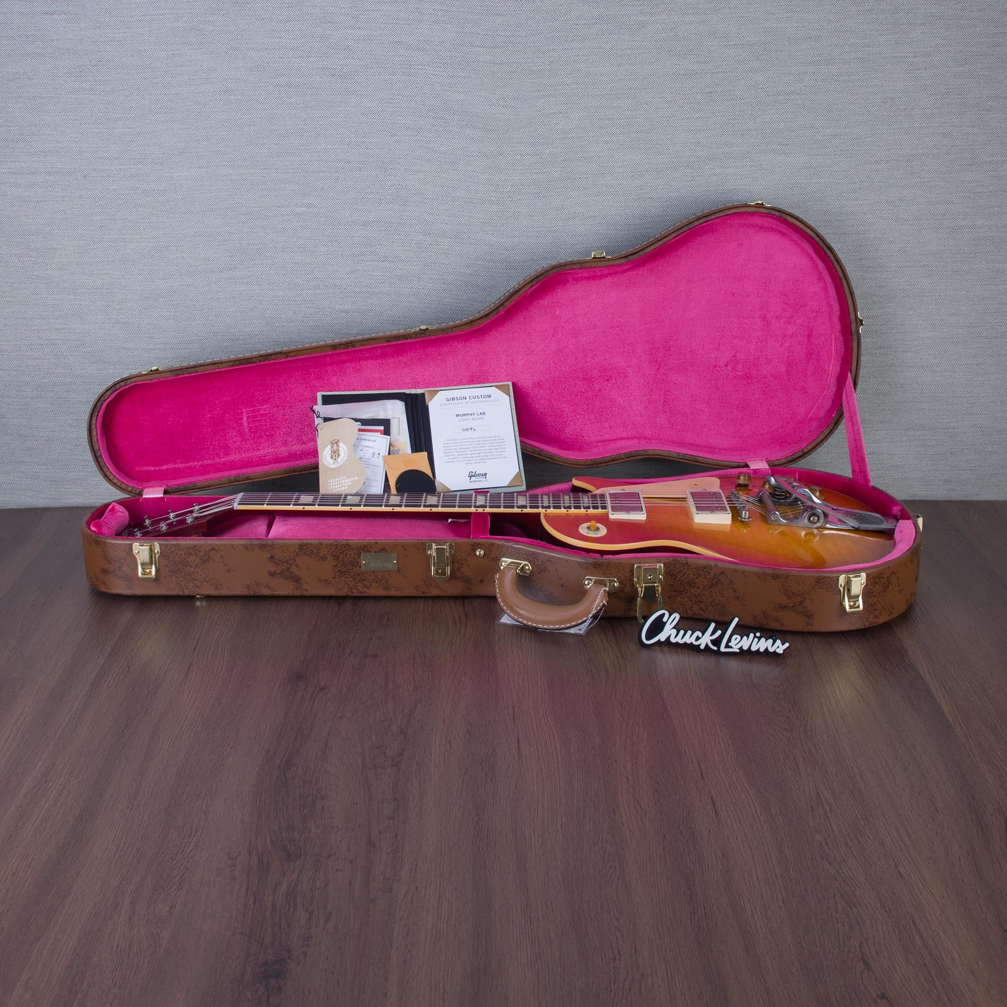 Gibson Custom Shop Murphy Lab 1960 Les Paul Standard V2 Bigsby