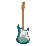Ibanez AZ22S1F Electric Guitar - Transparent Turquoise Burst