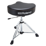 Roland Saddle Vinyl Drum Throne with Hydraulic Base
