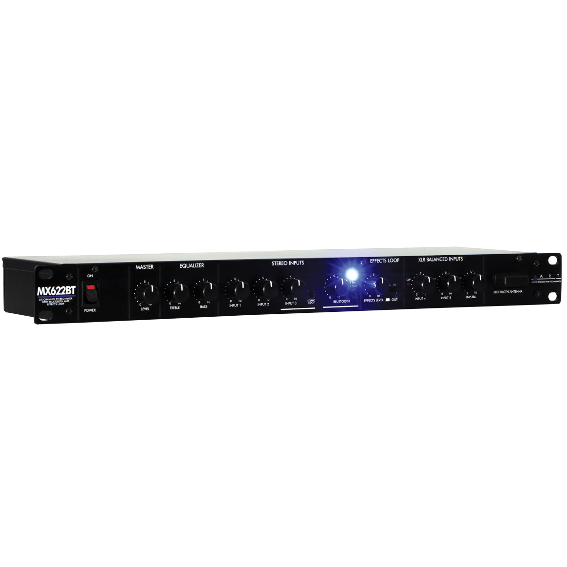 Art MX622BT Six Channel BlueTooth Stereo Mixer